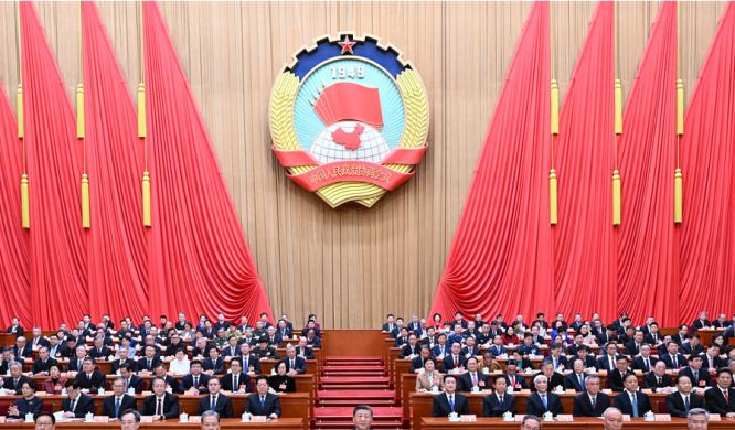全國(guó)政協(xié)十四屆三次會(huì)議在京開(kāi)幕  習(xí)近平李強(qiáng)趙樂(lè)際蔡奇丁薛祥李希韓正到會(huì)祝賀  王滬寧作政協(xié)常委會(huì)工作報(bào)告 石泰峰主持 蔣作君作提案工作情況報(bào)告
